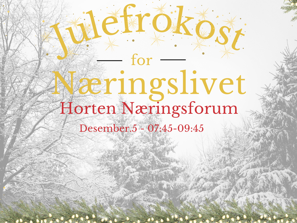 Julefrokost med næringslivet